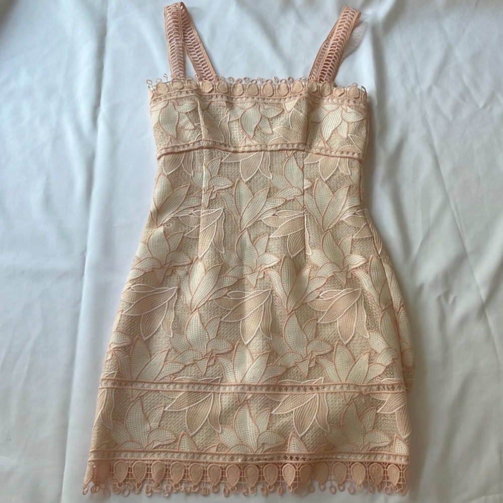 Free People Saylor Women’s Dress in Size Small Peach Color